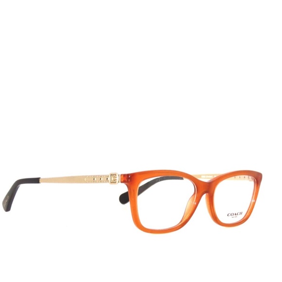 Coach 6114 5502 53 Amber Eyeglasses HC6114 - Picture 3 of 5